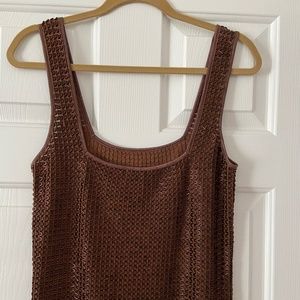 Vintage, Beaded tank